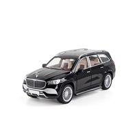 XIYUEYING 1 24 Alloy Model For Mercedes-Benz Gls 600 Maybach Micro Die Cast Metal Car Collection Display Toy Model Vehicles Toys(Black)