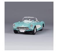 XIYUEYING 1:24 For 1957 Chevrolet Collectible Ornament Display Classic Car Alloy Diecast Car Model Vehicles Kit(Blue)