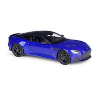 XIYUEYING 1 24 For Aston Martin DBS Superleggera Sports Car Alloy Die-cast Replica Model Car Ornaments Vehicles Kit(Blue)