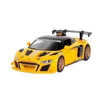 XIYUEYING 1:24 For Audi R8 LMS GT2 Race Track Version Diecast Metal Model Sports Car Pull Back Car Model Vehicles Kit(A)