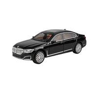XIYUEYING 1:24 For BMW 760Li Computer Desktop Ornaments Alloy Metal Diecast Model Car Decor Living Room Decorations Vehicles Kit(White)