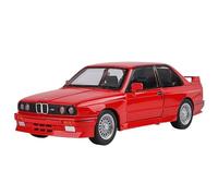 XIYUEYING 1 24 For BMW M3 Vintage Alloy Sports Car Model Trim 20CM Collection Display Toy Desk For Men Boys Motor Vehicles Toys(Red)