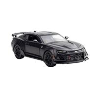 XIYUEYING 1 24 For Cast Camaro Sports Zinc Alloy Cast Metal Die Casting Car Model Toys Vehicles Toys(Black)