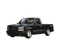 XIYUEYING 1:24 For Chevrolet 454 SS Pickup Alloy Diecast Off-road Car Model Simulation Collection Kids Toy Vehicles Kit(Black)