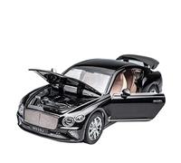 XIYUEYING 1 24 For Continental GT Zinc Alloy Simulated Casting Pull Back Car Vehicles Toys(Black)
