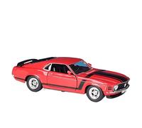 XIYUEYING 1 24 For Ford Mustang BOSS 302 Alloy Die-cast Finished Car Model And Toy Door Can Be Opened Vehicles Kit(A)