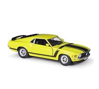 XIYUEYING 1 24 For Ford Mustang BOSS 302 Alloy Die-cast Finished Car Model And Toy Door Can Be Opened Vehicles Kit(B)