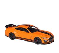 XIYUEYING 1 24 For Ford Mustang Shelby GT500 2020 Alloy Sports Car Model Die-cast Finished Car Model Vehicles Kit(Orange)