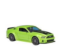 XIYUEYING 1 24 For Ford Mustang Street Racer Alloy Replica Vehicle Die-cast Finished Model Car Ornament Vehicles Kit(green)