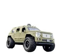 XIYUEYING 1:24 For G.PATTON Car With Acousto-optic Model Alloy Car Model Pull Back Children's Toy Collectibles Vehicles Kit(green)