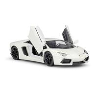 XIYUEYING 1:24 For Lamborghini Aventador LP700-4 Alloy Sports Car Model Finished Die-casting Car Model Toy Vehicles Kit(White)