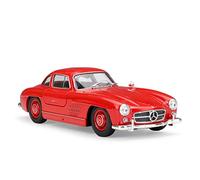 XIYUEYING 1 24 For Mercedes-Benz 300 SL Alloy Die-cast Finished Model Car Replica Miniature Car Ornament Vehicles Kit(Red)