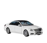 XIYUEYING 1 24 For Mercedes-Benz S-Class S500 Alloy Car Model Die-Cast Finished Car Replica Miniature Car Vehicles Kit(White)