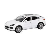 XIYUEYING 1 24 For Porsches Cayenne Simulation Car Toy Classic Model Children's Learning Toys Vehicles Toys(White)