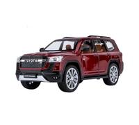 XIYUEYING 1:24 For Toyota LAND CRUISER GR Sport Alloy Toy Car Model Sound And Light Pull Back Collection Kid Toy Vehicles Kit(Red)