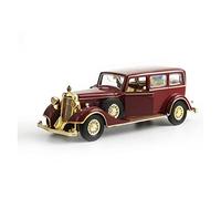 XIYUEYING 1 32 Alloy Emperor Retro Classic Vehicle Toy Cars Pull Back Light Sound Die Cast Model Car Toys Vehicles Kit(Red)