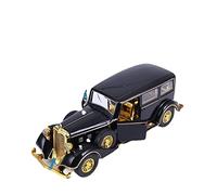 XIYUEYING 1 32 Alloy Emperor Retro Classic Vehicle Toy Cars Pull Back Light Sound Die Cast Model Car Toys Vehicles Kit(Black)