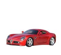 XIYUEYING 1 32 For Alfa Romeo 8C 4C Coupe Simulation Alloy Scale Sports Car Model Diecast Metal Car Model Motor Vehicles Toys(A)