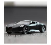 XIYUEYING 1/32 For Bugatti La Voiture Noire Sport Car Model Toys Alloy Diecast Sport Car With Pull Back Sound Light Vehicles Kit(Bright Black)