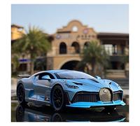 XIYUEYING 1:32 For Bugatti Veyron Divo Alloy Sports Car Model Diecast Toy With Sound Light Collection Kids Gift Vehicles Kit(Blue)