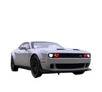 XIYUEYING 1/32 For Dodge Challenger Redeye Car Model Kits High Simulation Vehicle For Boys Toys Miniature Car ornaments models(chrome)