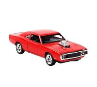 XIYUEYING 1:32 For Dodge Charger Diecast Pullback Muscle Car Model With Light Sound Miniature Kid Boy Xmas Toy Vehicles Kit(Red)
