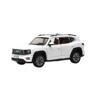 XIYUEYING 1: 32 For Haval Dargo-Second Generation Alloy Car Model Decoration Collection Display Souvenir Vehicles Kit(White)
