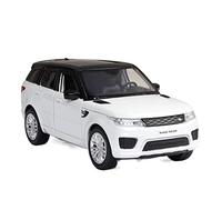 XIYUEYING 1 32 For Land-Rover Range Children's Zinc Alloy Toy Car Casting Model Vehicles Kit(White)
