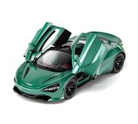 XIYUEYING 1 32 For McLaren 720S Car Model Alloy Decorated Desk Room Boys Toy Souvenir Collection Display 16CM Motor Vehicles Toys(Silver)