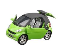 XIYUEYING 1 32 for Mercedes Smart car model Alloy decorated desk cute toy 13CM collection commemorates men and women Vehicles Kit(green)