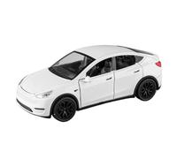 XIYUEYING 1 32 For Tesla Model Y SUV Alloy Car Model Diecast Metal Vehicles Car Model With Sound And Light Motor Vehicles Toys(F)