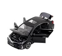 XIYUEYING 1 32 For Toyota Corolla Hybrid Casting Car Model Children's Pullback Toy Vehicles Kit(Black)