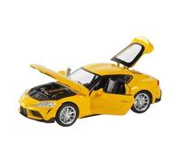 XIYUEYING 1:32 For TOYOTA GR SUPRA Supercar Toy Alloy Diecasts Car Model Miniature Scale Model Toys For Children Vehicles Kit(Yellow)