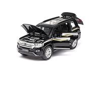 XIYUEYING 1:32 For TOYOTA LAND CRUISER SUV Car Model Alloy Die Cast Cars Favorites Gift Kids Toys Cars Vehicles Kit(Black)