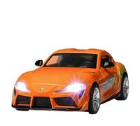 XIYUEYING 1 32 For Toyota Supra Supercar Alloy Die Cast Car Model With Sound And Light Ornament Car Model Motor Vehicles Toys