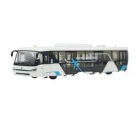 XIYUEYING 1:42 For China Hengtian Ling Ruizhi Electric Bus Airport Ferry Alloy Car Model Children's Toys Collection Motor Vehicles Toys