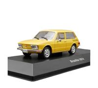 XIYUEYING 1 43 For Brasilia 1974 Two-door Coupe Alloy Simulation Car Ornament Hobby Souvenir Die-cast Model Vehicles Kit