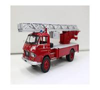 XIYUEYING 1/43 For Citroen 350 Fire Truck Ladder Truck Fire Alloy Finished Scale Car Model Toy Car Vehicles Kit