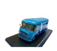XIYUEYING 1 43 For Citroen U23 1958 Blue Resin Car Model Fan Collection Garage Scene Ornaments Vehicles Kit