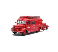 XIYUEYING 1:43 For France Lafley Fire Truck Trailer Booster Pump Die-cast Alloy Miniature Car Model Vehicles Kit