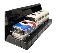 XIYUEYING 1 43 For GRE Y HOUND 5548 Bus Plastic Model Collectible Toy Souvenir Display Ornaments Vehicles Kit