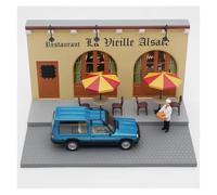 XIYUEYING 1 43 For Matra Simca Rancho Station Wagon Scene Sandtable Alloy Car Model Collectible Toy Display Vehicles Kit