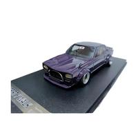 XIYUEYING 1 43 For Nissan Hakosuka Purple Resin Car Model Adult Souvenir Classic Static Display Collectible Vehicles Kit