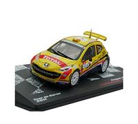 XIYUEYING 1:43 For Peugeot 207 S2000 WRC 2011 Peugeot Rally Car Die-cast Alloy Finished Scale Car Model Vehicles Kit