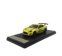 XIYUEYING 1 43 For Toyota 86 Tuned Yellow Alloy Die-cast Model Car Adult Collection Ornaments Display Motor Vehicles Toys