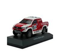 XIYUEYING 1:43 For Toyota Hilux Dakar 2017 Simulasi Reli Dakar Paduan Model Mobil Skala Jadi Vehicles Kit