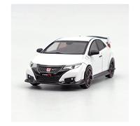 XIYUEYING 1 64 For Honda Civic TypeR FK2 White Alloy Car Model Ornaments Adult Gift Collection Display Motor Vehicles Toys