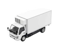 XIYUEYING 1 64 For Isuzu Npr Freezer Car Alloy Car Model Toy Collection Children's Hobby Scene Ornaments Display Motor Vehicles Toys