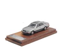 XIYUEYING 1 64 For Lexus LS400 Front Hood Can Be Opened Fine Works Simulation Car Model Ornaments Vehicles Kit(Silver)