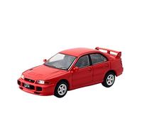XIYUEYING 1 64 For Mitsubishi Lancer Evolution Racing Alloy Car Model Collectibles Souvenir Display Ornament Motor Vehicles Toys(Red)